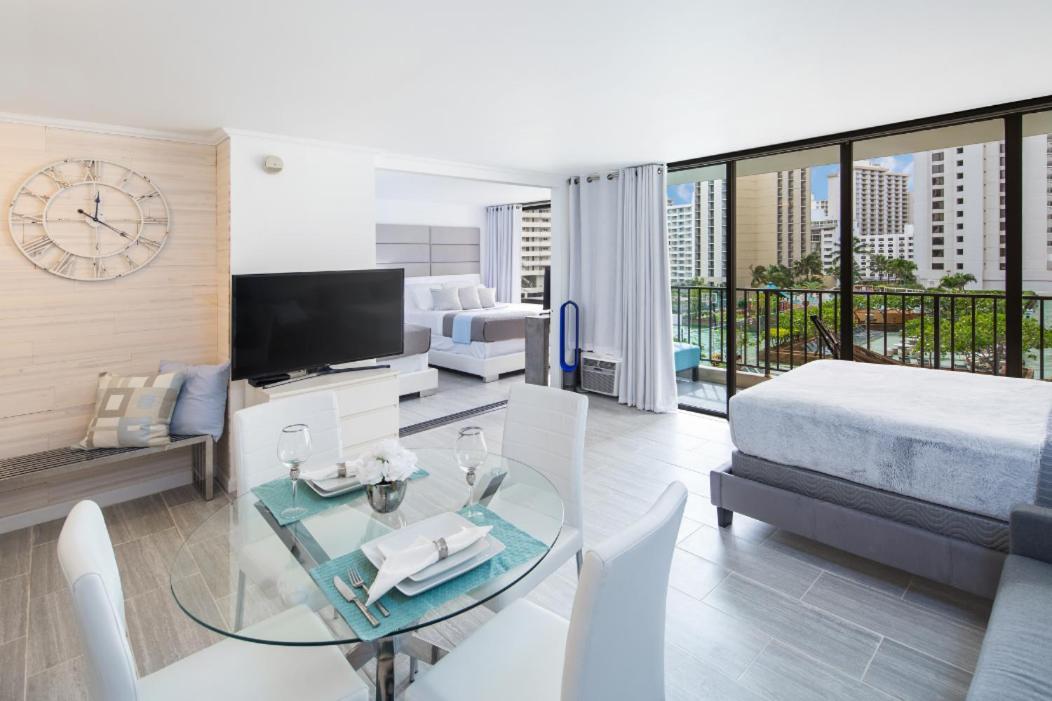 Waikiki Banyan Modern One Bedroom Free Parking Honolulu Extérieur photo