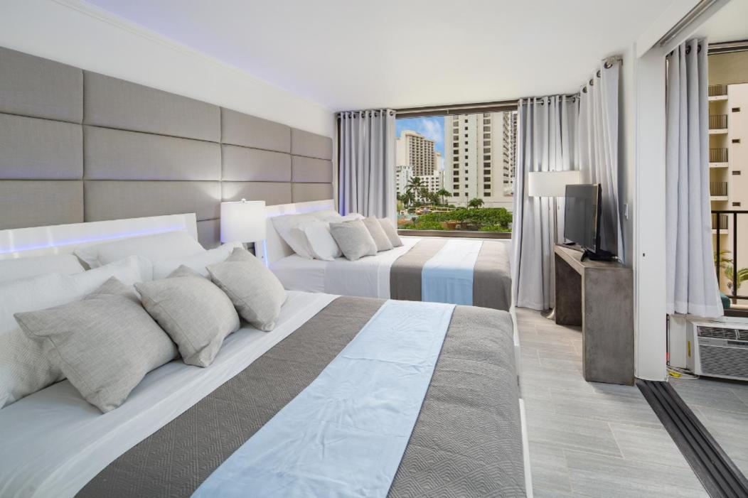 Waikiki Banyan Modern One Bedroom Free Parking Honolulu Extérieur photo
